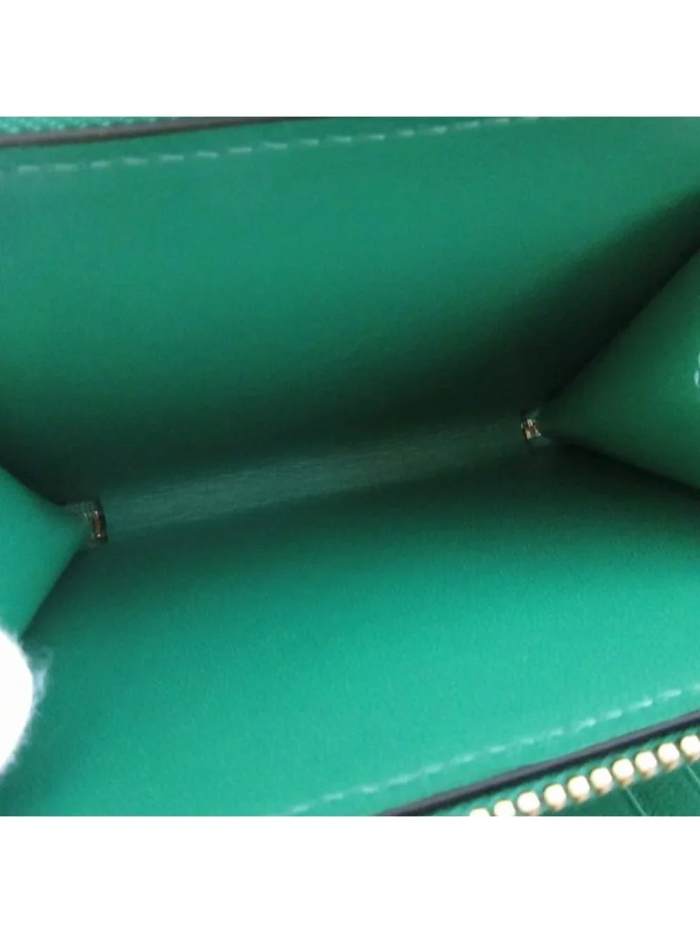 Versace Medusa Quilted Leather Green Bifold Wallet